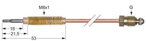 Sit thermocouple 200 042 - sit, 0.200.042