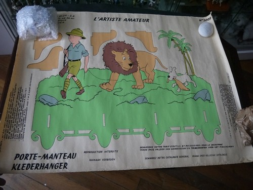 Affiche poster vintage - poster, herge
