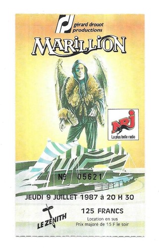 Rare ticket billet de - /,