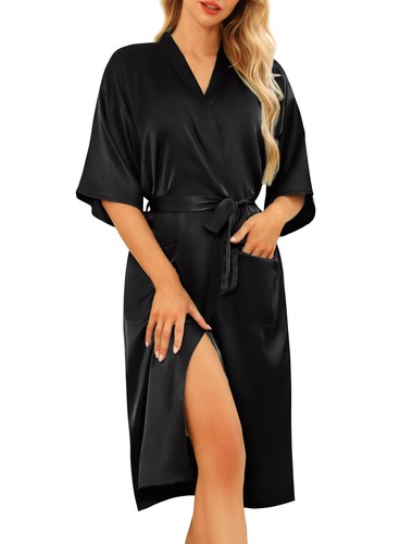 Kimono femme peignoir bride - peignoir,