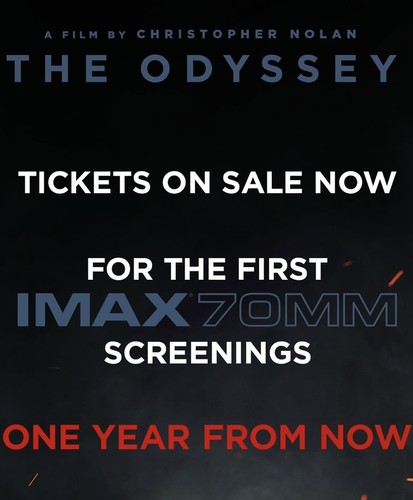 Tickets the odyssey - odyssey, 70mm