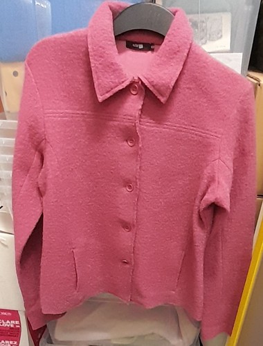 Veste laine bouillie - veste,