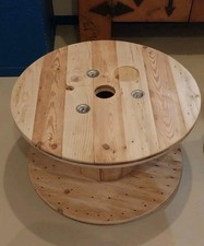 Touret En Bois Massif, Table Basse, Terrasse, Salon De Jardin , création ...