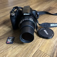 Nikon Coolpix P90 Vintage Digital Camera With New Battery 16GB SD Card Charger