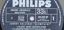Johnny Hallyday Olympia 67  LP