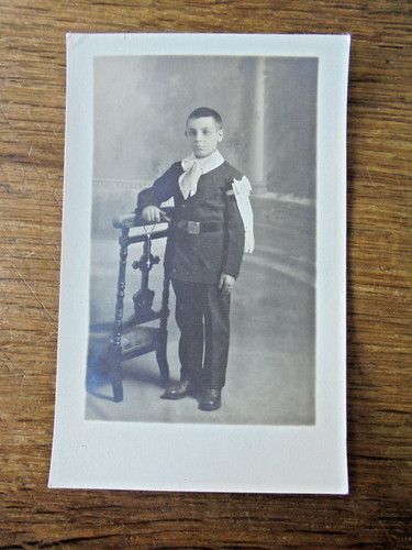 Photo ancienne portrait - , en