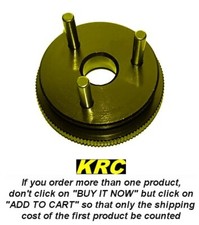 IF432 GUN METAL KYOSHO MP9-MP10 32mm-3-PIN FLYWHEEL, VOLANT D’EMBRAYAGE 3 POINTS