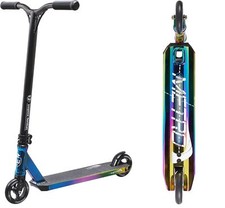 Longway Metro 2K19 Stunt-Scooter Hauteur = 79cm Rark Scooter Noir/Neochrome