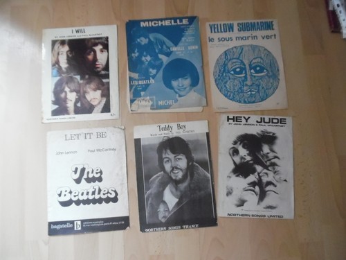 Lot partitions chansons les - chansons,
