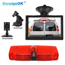 3rd Feux de Stop Caméra de Recul+5"Écran Pour Chevrolet Express GMC Savana Van