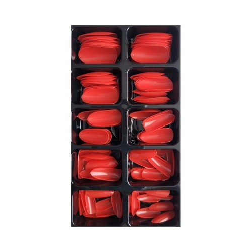 Assortiment 100 faux ongles - assortiment,