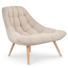 Fauteuil Scandinave en Tissu