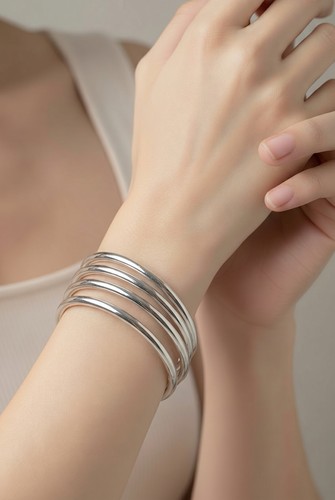 Bracelet argent massif - bracelet,