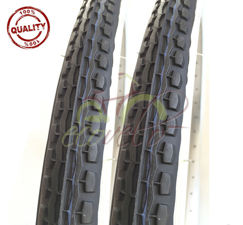 Pneus pour vélo bicolore - pneus,