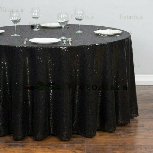 Rond sequin nappes table tissu - sequin,