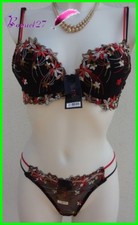 Ensemble Soutien gorge et string PHILIS  Couleur Noir Taille  90B - AE153