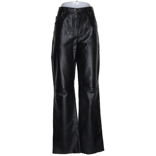 Pantalon cuir taille - cuir,, :