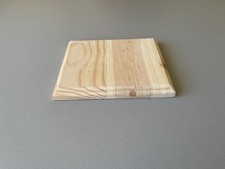 socle en bois brut  18 x 14,8