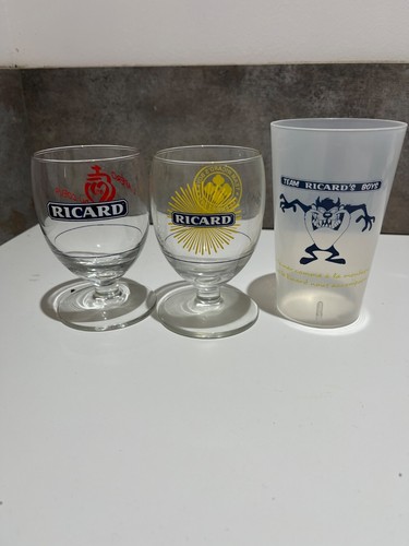 Verres ricard 1 gobelet - verres,