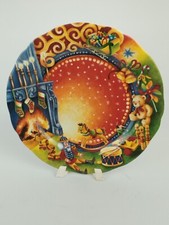 Gien France Merry Christmas 2003 Plate Perfect Condition 22cm Collector