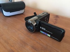 Caméscope numérique avec zoom x16, noire 