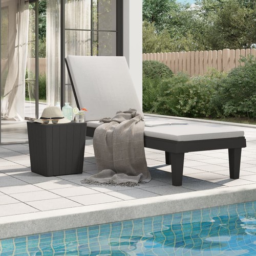 Chaise longue lit - lit, de