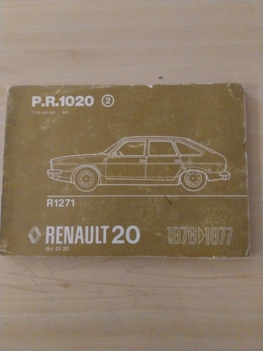 Renault catalogue pieces - renault, 20
