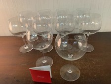 9 Baccarat Crystal Model 100.169 Burgundy Glasses (Price Per Piece)