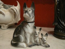 ancienne statuette en  biscuit