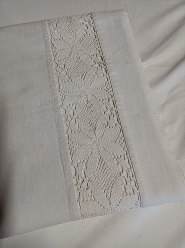 Drap ancien metis large - drap,