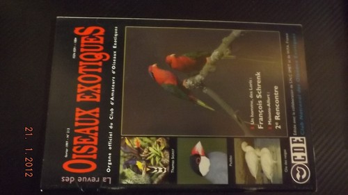 Revue oiseaux exotiques - revue,
