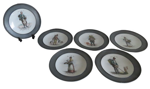 Assiette parlante chauvigny - assiette, fd