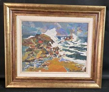 Tableau huile Bord de mer