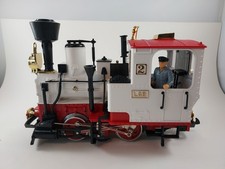 LGB 2020 Red White Locomotive Engine G Gauge Circus/Christmas Holiday Train