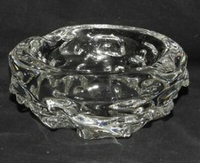 Cendrier en cristal (signature