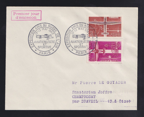 1962 poste france aviation - poste,