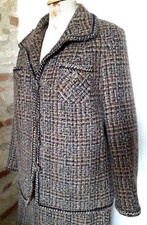 TAILLEUR jupe + veste tweed