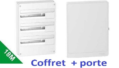 Coffret électrique modules - coffret, 54