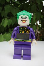 Lego Batman DC Super Heroes Joker Figure Alarm Clock