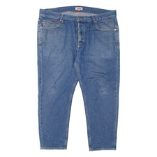 Jeans Dénim Bleu Relaxé