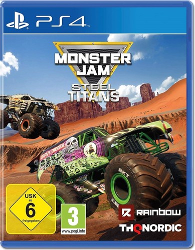 Monster jam steel titans - steel, ps4