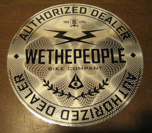 The people decal authorized - we,