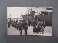 POSTCARD.TUNISIA.SOUSSE.ITALIAN STEAM ASIA.LANDING.1909
