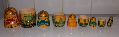 Serie poupees russes - de,