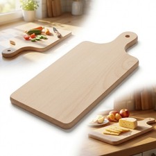 Planche bois poignée 36x16cm