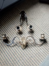 Lot de 4 Bougeoirs de piano en