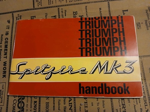 Triumph spitfire mk3 - triumph,