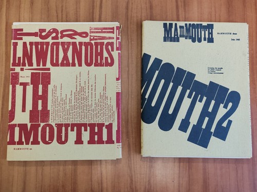 Revue mammouth 2 collecte - revue, et