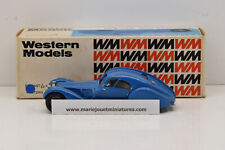 BUGATTI TYPE 57SC ATLANTIC 1938 WESTERN MODELS 1/43 FACTORY MOUNT NEW IN BOX