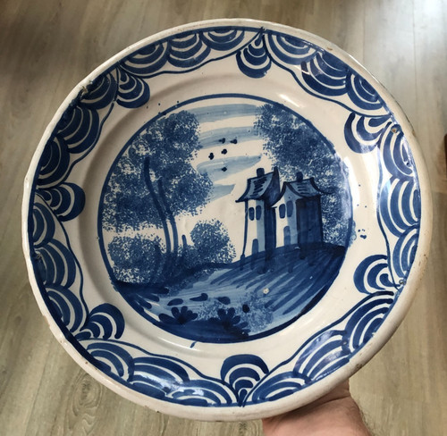 Beau plat faience - plat,